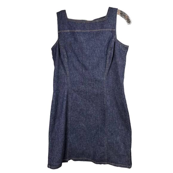 Ann Taylor Denim Sleeveless Dress 6P - Picture 1 of 8